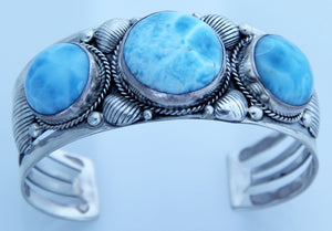 Larimar Cuff Bracelet