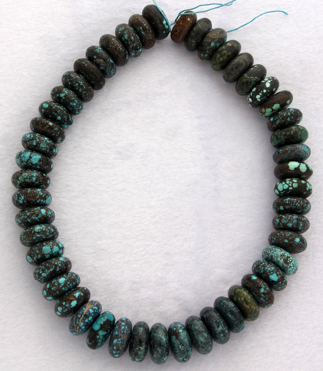 20mm. Roundel High Quality Turquoise Beads