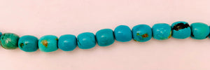 7x8MM. Barrel shape Turquoise Beads