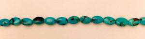 4x6 MM. Oval Turquoise Beads