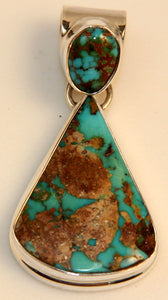 Persian Turquoise Pendant.